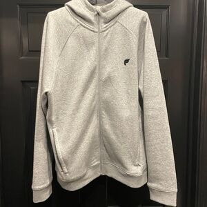 Fabletics Grey Full-Zip Hoodie